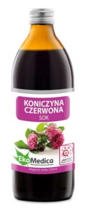 Koniczyna czerwona 99.8% sok 500ml