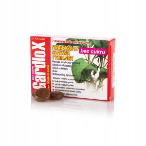 WYPRZEDAŻ Gardlox bez cukru, 16 tab. do ssania szałwia tymianek. Data ważności: 11/2026