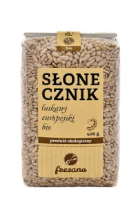 Słonecznik łuskany europejski bio 400 g Fresano