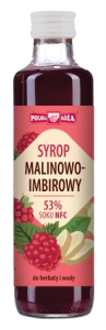 Syrop malinowo-imbirowy 250 ml Polska Róża
