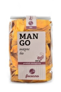 Mango suszone BIO 350 g Fresano