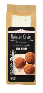 Mieszanka na keto bułki bezglutenowe 310 g Pięć Przemian