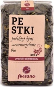 Fresano Pestki polskiej dyni ciemnozielone BIO 350g