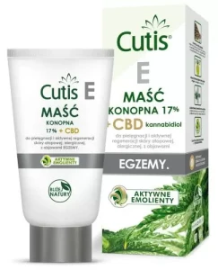 CUTIS E - EGZEMA maść konopna 17% 120 ml