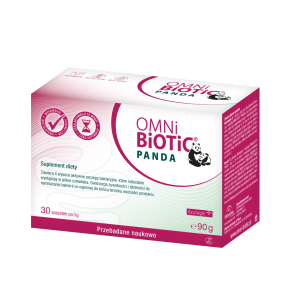 OMNi-BiOTiC® PANDA - 30 sasz. x 3 g probiotyk dla niemowląt i kobiet w ciąży