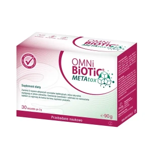 OMNi-BiOTiC® METAtox suplement diety, proszek w saszetkach, 30 szt. x 3 g