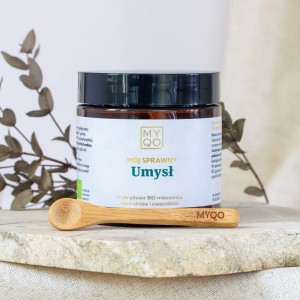 Mój Sprawny Umył Hybrydowa BIO mieszanka ekstraktów i owocników 70 g (70 porcji) MYQO
