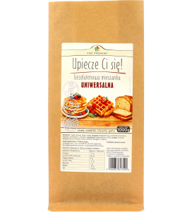 Bezglutenowa mieszanka uniwersalna 1000g, Upiecze Ci się! Pięć przemian