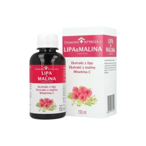 WYPRZEDAŻ Lipa i Malina 150 ml Domowa Apteczka. Data ważności: 06/2026