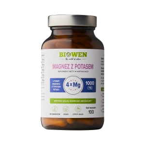 Biowen Magnez Z Potasem 100kaps.