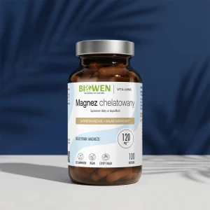 Magnez chelatowany Biowen 100 kapsułek