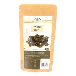 Pestki dyni bezłuskowej 300 g Bezglutenowe Pięć Przemian 