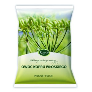 Koper włoski owoc 50 g Kawon.Środek spożywczy