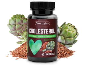 CHOLESTEROL monakolina K, polikosanol, chrom 60 kaps Skoczylas