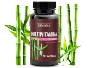 MULTIWITAMINA krzem, bor, jod 90 kaps Skoczylas