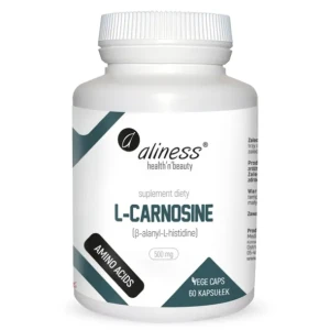 L-karnozyna 500 mg amino acids (60 kapsułek vege) Aliness 