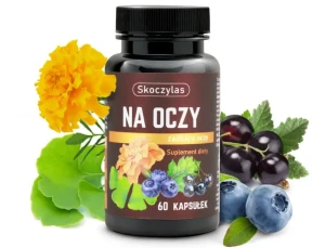 NA OCZY aksamitka, luteina, zeaksantyna 60 kaps Skoczylas