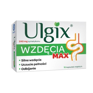  Ulgix Wzdęcia Max 15 kaps Hasco-lek