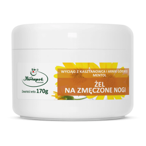 Żel NA ZMĘCZONE NOGI 170g Herbapol Kraków