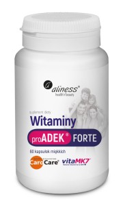 Witaminy ProADEK® FORTE x 60 kaps. Aliness