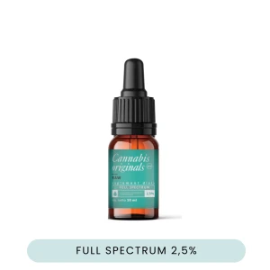 Olejek konopny RAW 2.5%, 10 ml