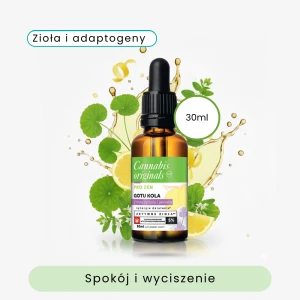 Olejek z konopi siewnych z gotu kolą, wersja smakowa 30ml