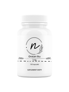 NaturePRO Orotan litu 5 mg 100 kapsułek