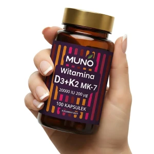 Muno Witamina d3 20000 IU + 200Uq