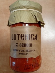 Lutenica z serem 300g.Pasta z grilowanych warzyw.''Monika''export